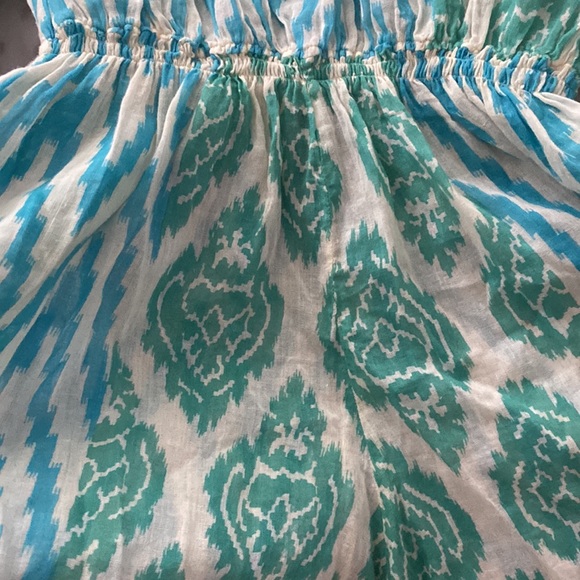 Pop Saint Barth Ikat Print Sheer Strapless Romperππ€π - Picture 6 of 10
